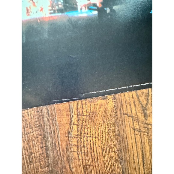 VTG 1979 Electric Light Orchestra Poster - Scholastic Dynamite Magazine Insert - Picture 3 of 3